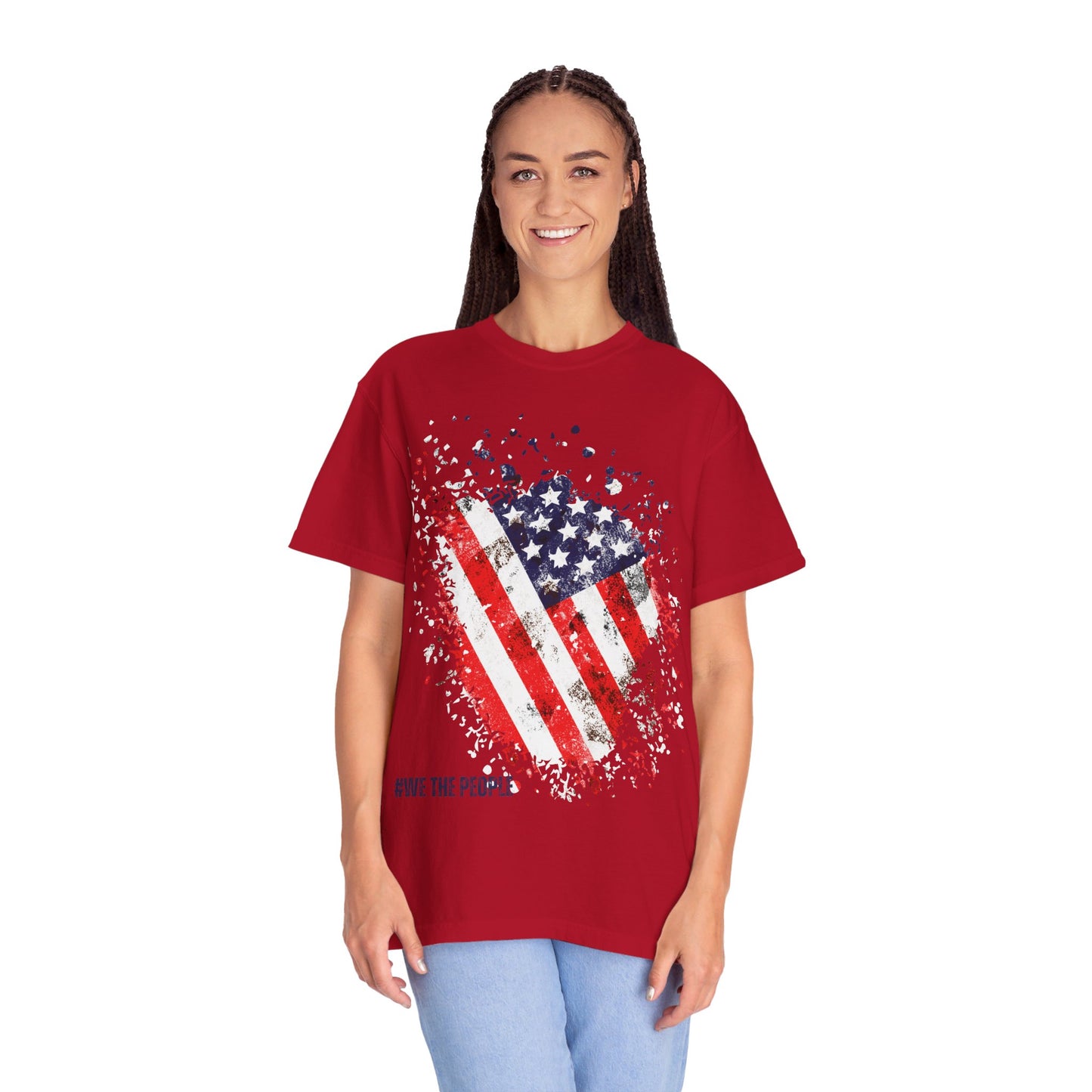 We The People 2, Unisex Garment-Dyed T-shirt