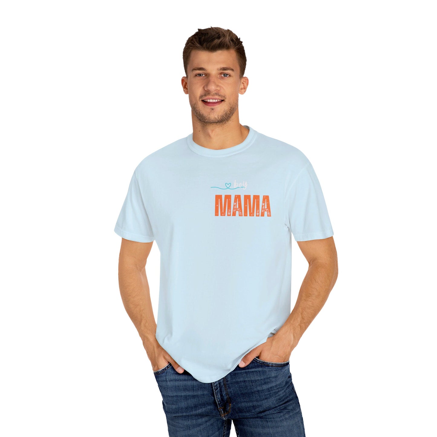 Boy MAMA, Unisex Garment-Dyed T-shirt