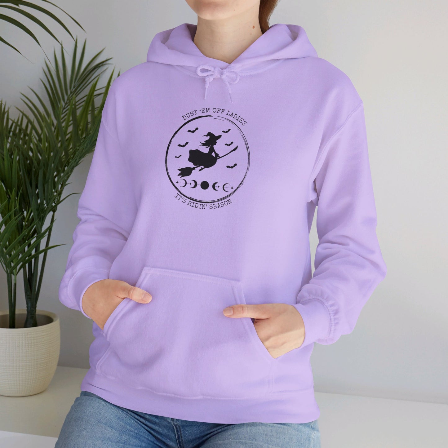 Dust 'Em Off Ladies It's Ridin' Season Sweatshirt,  Unisex Heavy Blend™ Hooded Sweatshirt