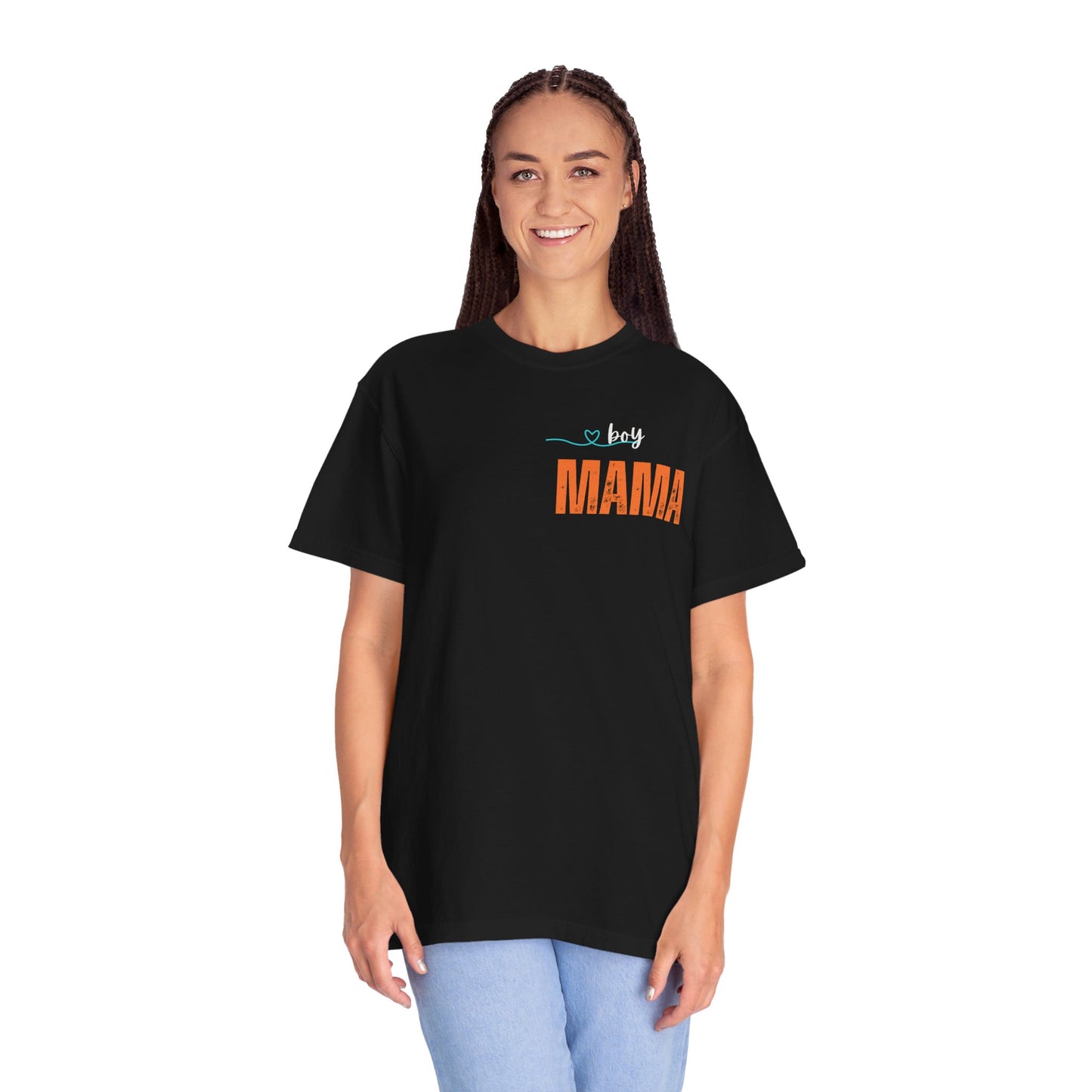 Boy MAMA, Unisex Garment-Dyed T-shirt