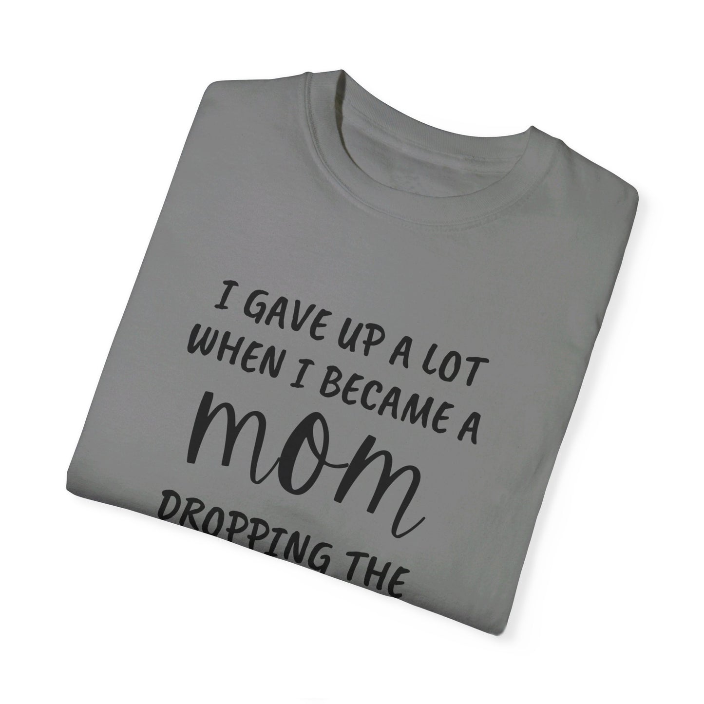 F- BOMB MOM, Unisex Garment-Dyed T-shirt