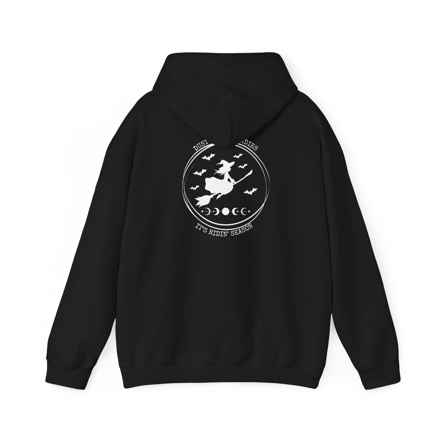 Dust 'Em Off Ladies It's Ridin' Season WFB, Unisex Heavy Blend™ Hooded Sweatshirt