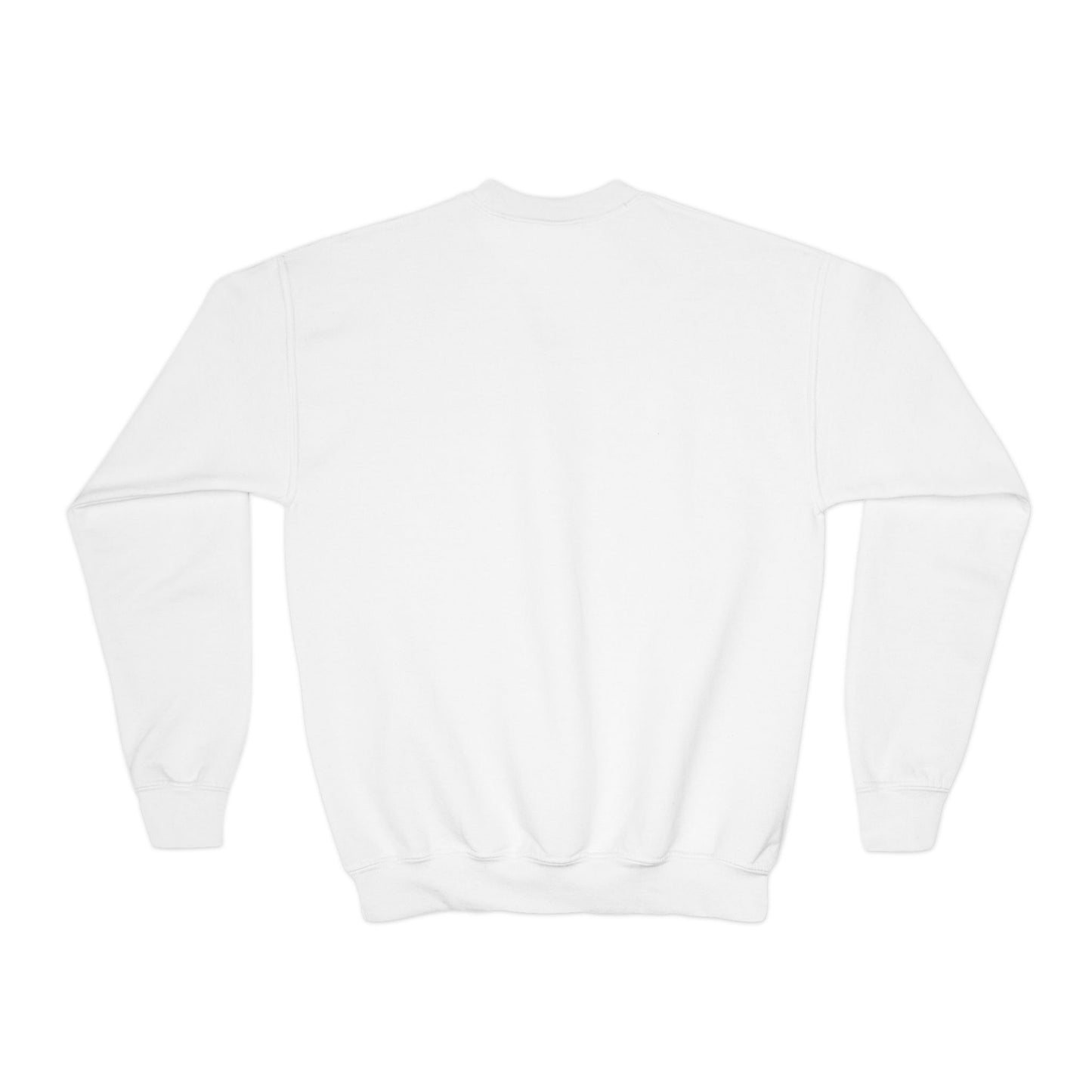 Cute Ghost with Bow, Youth Crewneck Sweatshirt