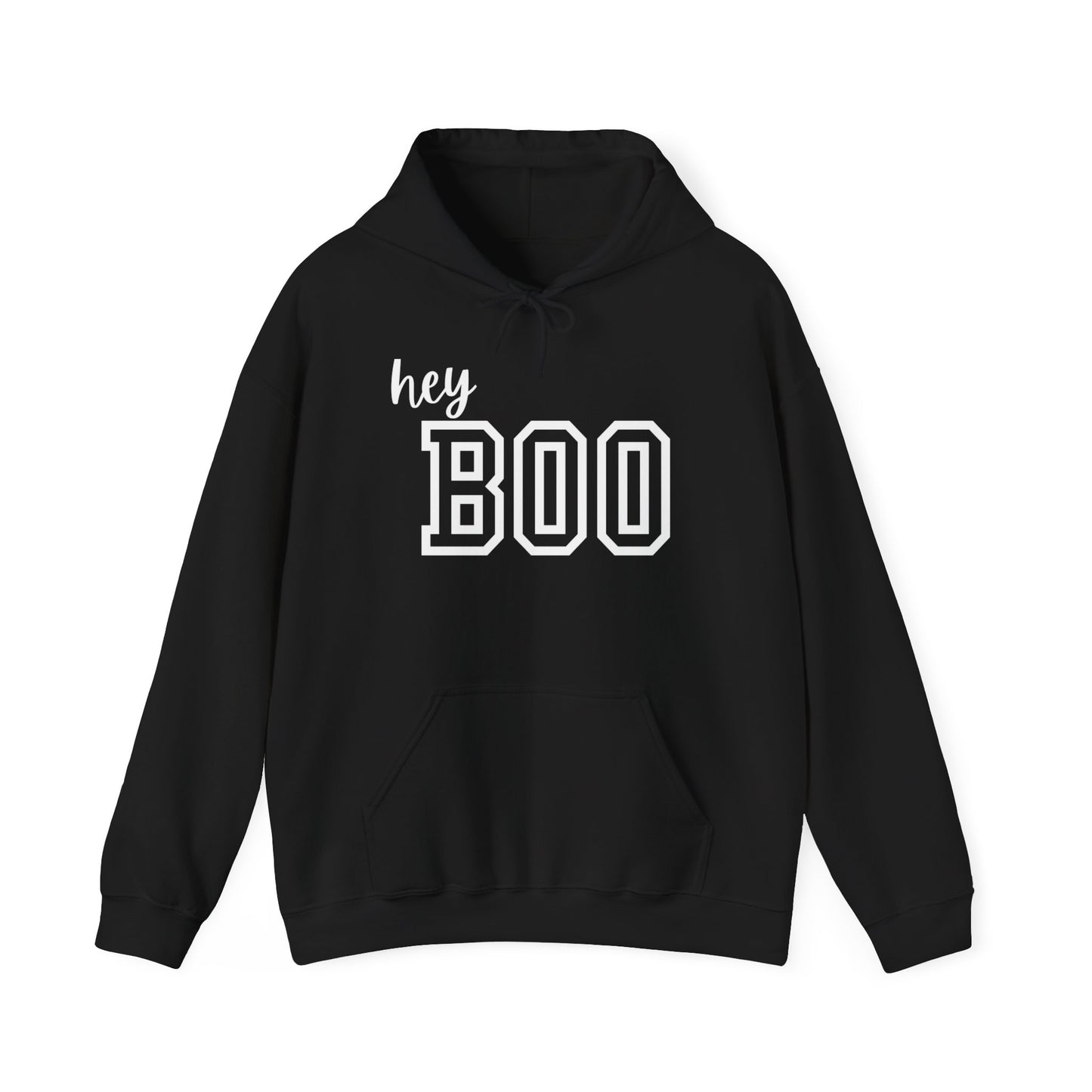 hey BOO Unisex Heavy Blend™ Hooded Sweatshirt