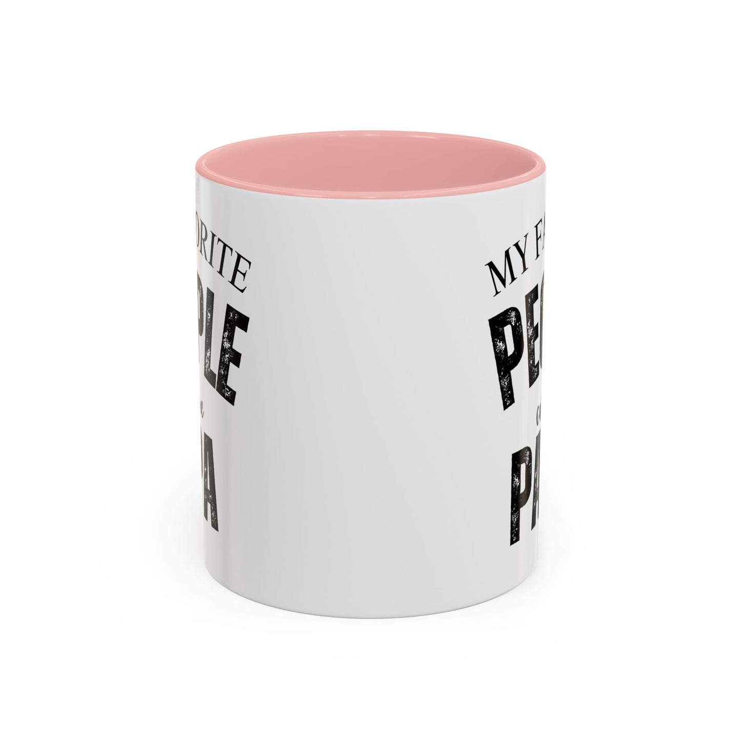My Favorite People Call Me PAPA, Accent Coffee Mug (11, 15oz)