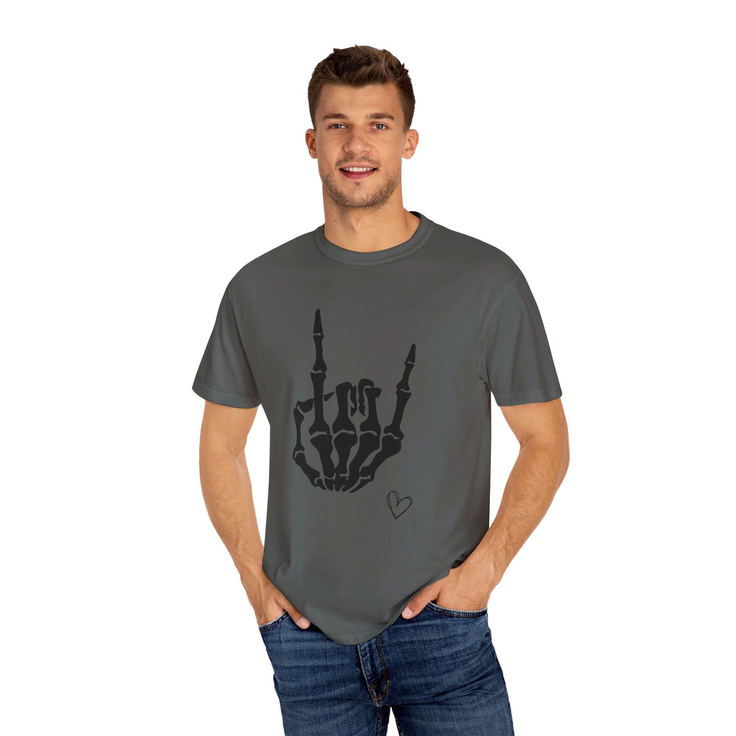 Skeleton Hand, Unisex Garment-Dyed T-shirt