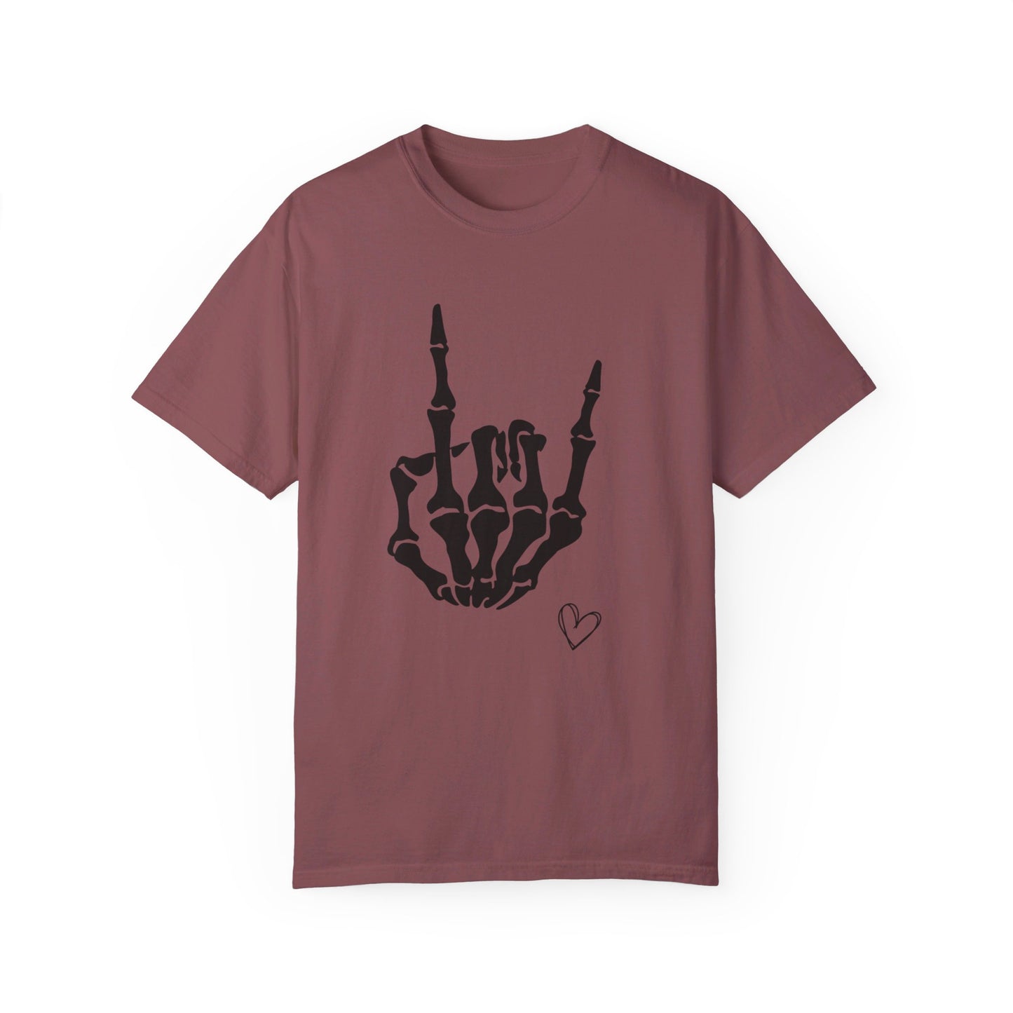 Skeleton Hand, Unisex Garment-Dyed T-shirt