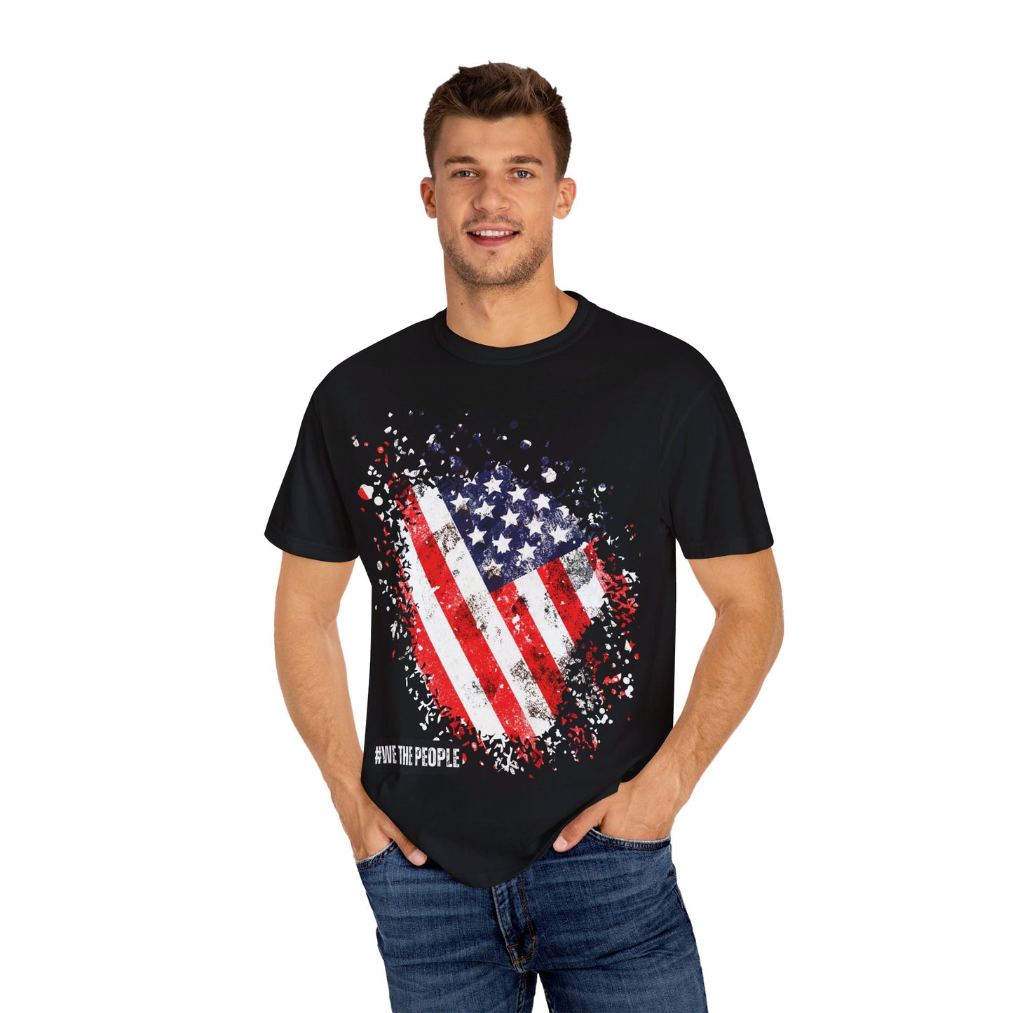 We The People, Unisex Garment-Dyed T-shirt