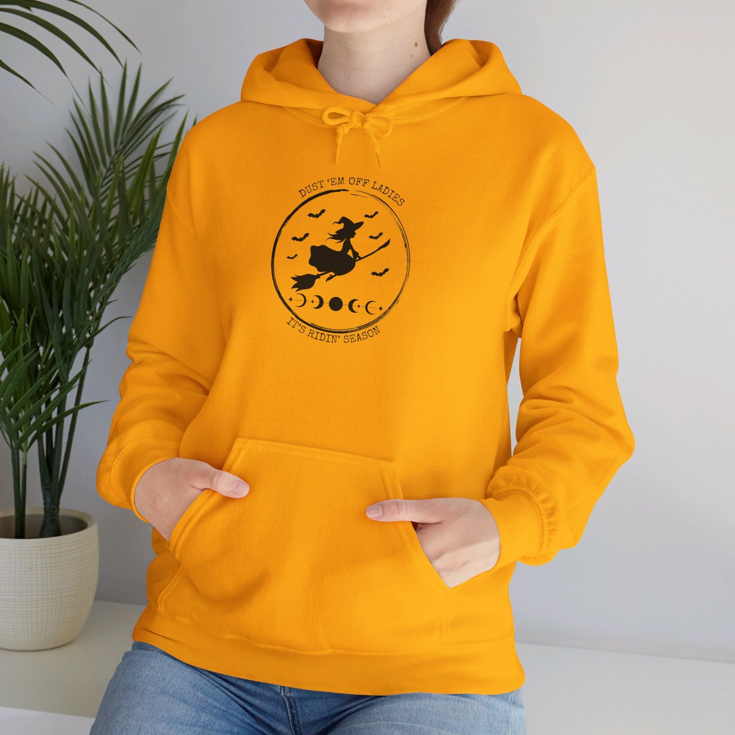 Dust 'Em Off Ladies It's Ridin' Season Sweatshirt,  Unisex Heavy Blend™ Hooded Sweatshirt