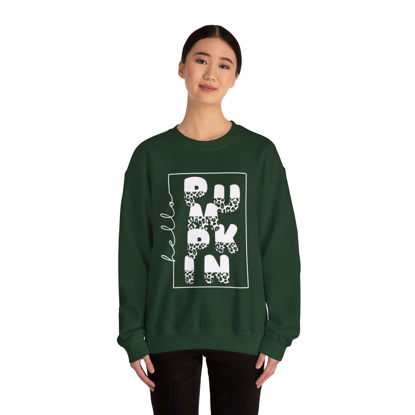 Hello PUMPKIN, Unisex Heavy Blend™ Crewneck Sweatshirt