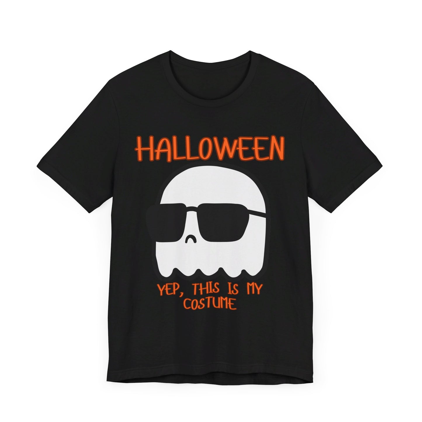 Yep This Is My Costume Ghost, Unisex Jersey Short Sleeve Tee