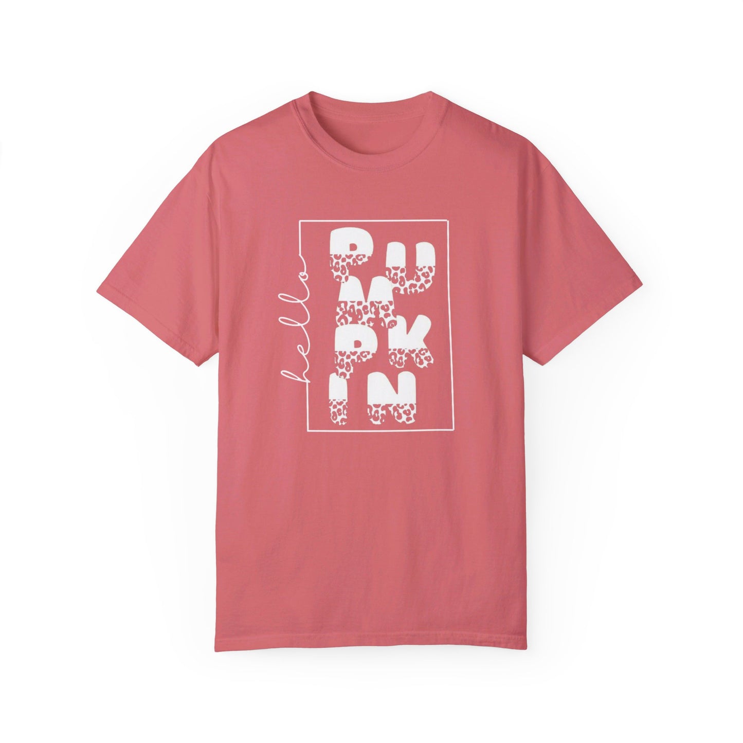 Hello PUMPKIN, Unisex Garment-Dyed T-shirt