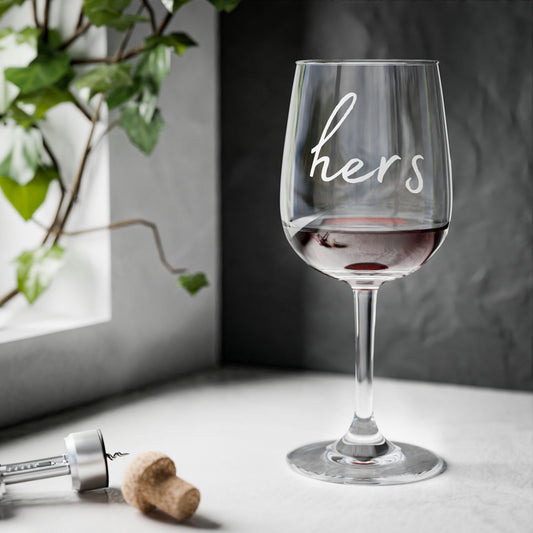 her Wine Glass, 12oz