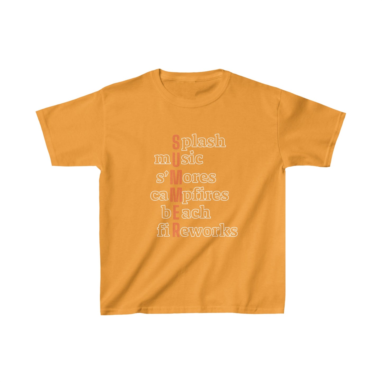 Summer, Kids Heavy Cotton™ Tee