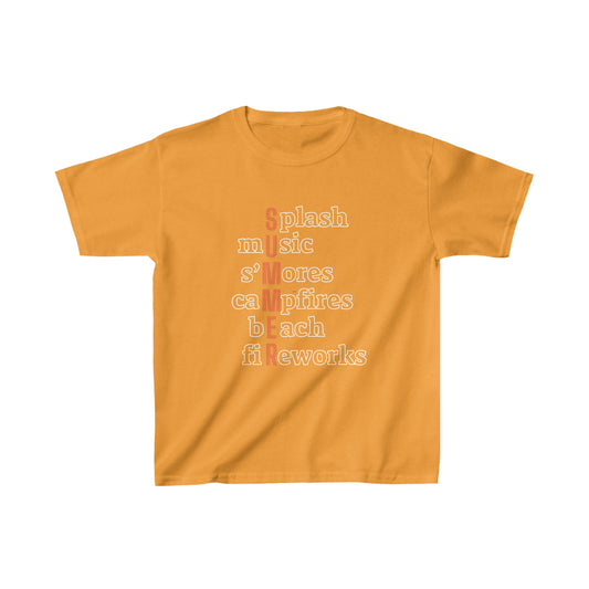 Summer, Kids Heavy Cotton™ Tee