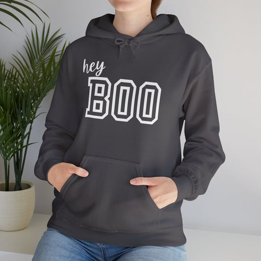 hey BOO Unisex Heavy Blend™ Hooded Sweatshirt
