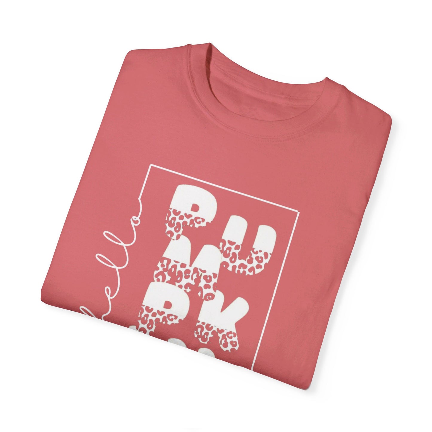 Hello PUMPKIN, Unisex Garment-Dyed T-shirt