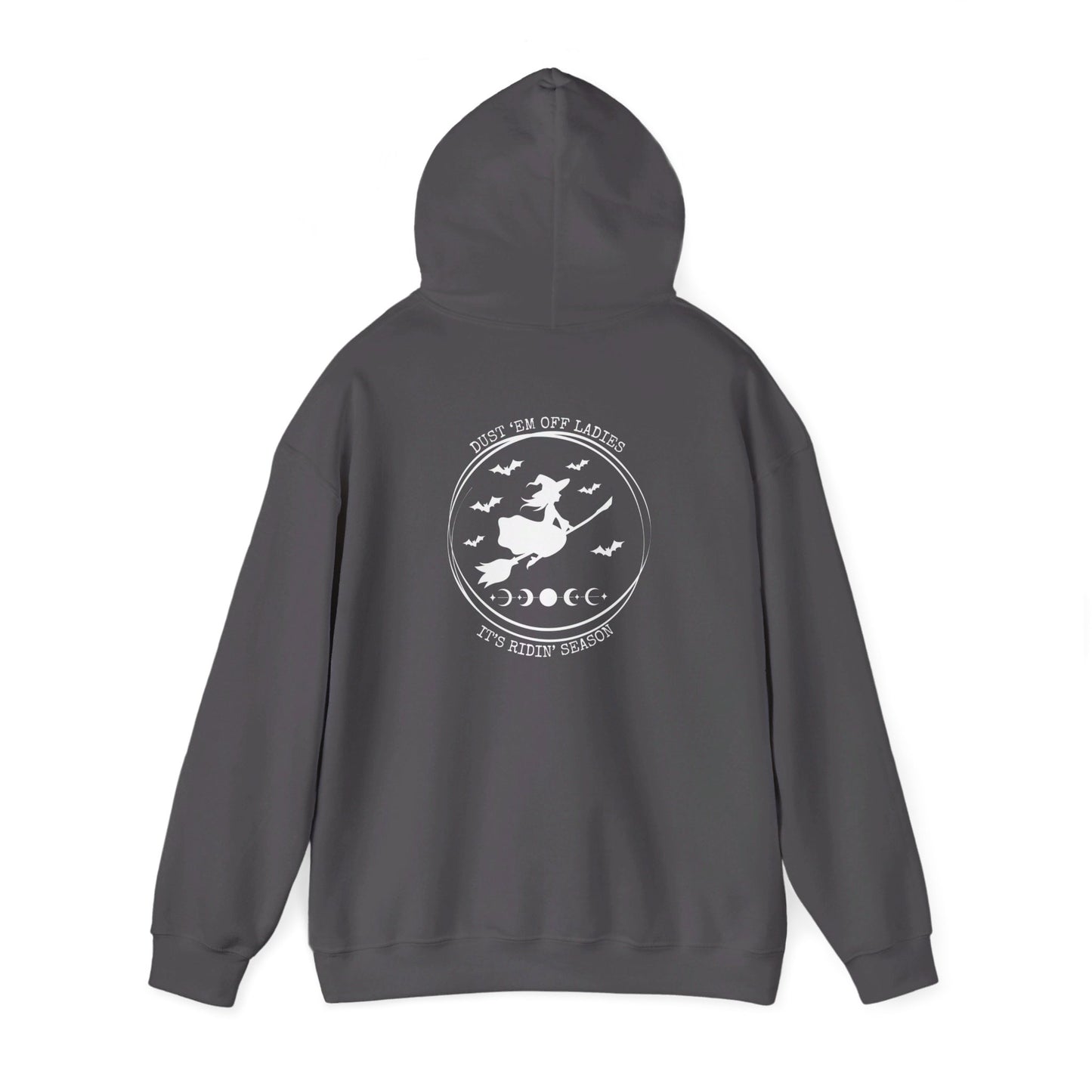 Dust 'Em Off Ladies It's Ridin' Season WFB, Unisex Heavy Blend™ Hooded Sweatshirt