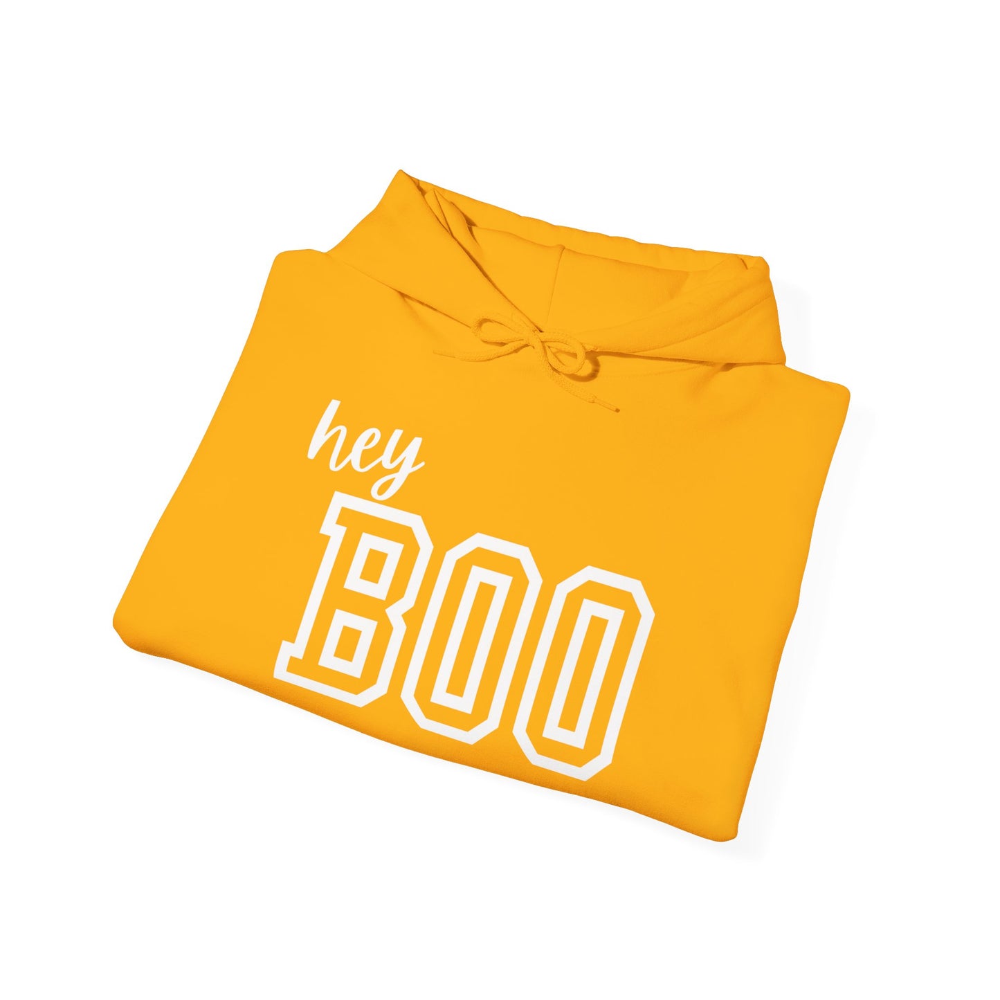 hey BOO Unisex Heavy Blend™ Hooded Sweatshirt