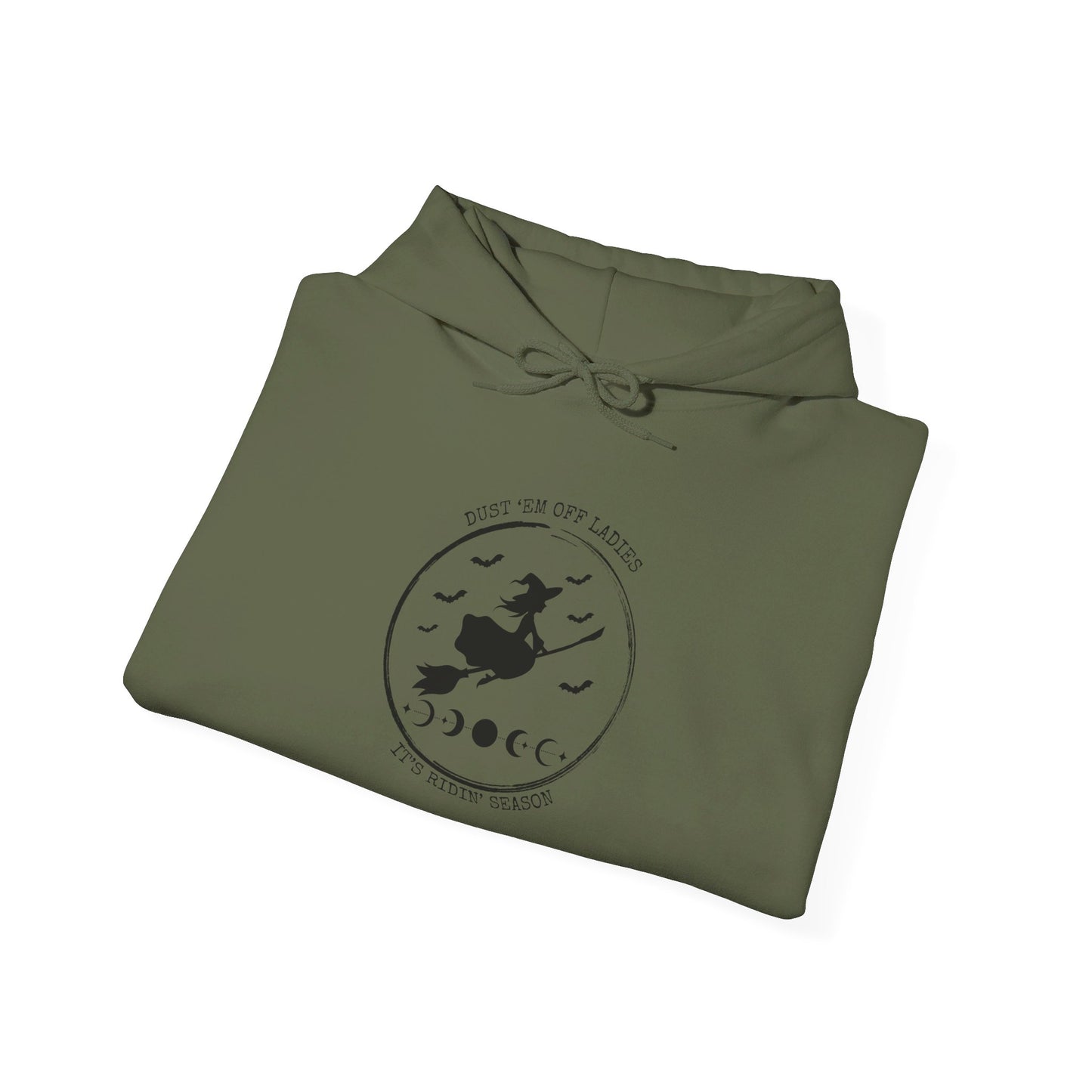 Dust 'Em Off Ladies It's Ridin' Season Sweatshirt,  Unisex Heavy Blend™ Hooded Sweatshirt