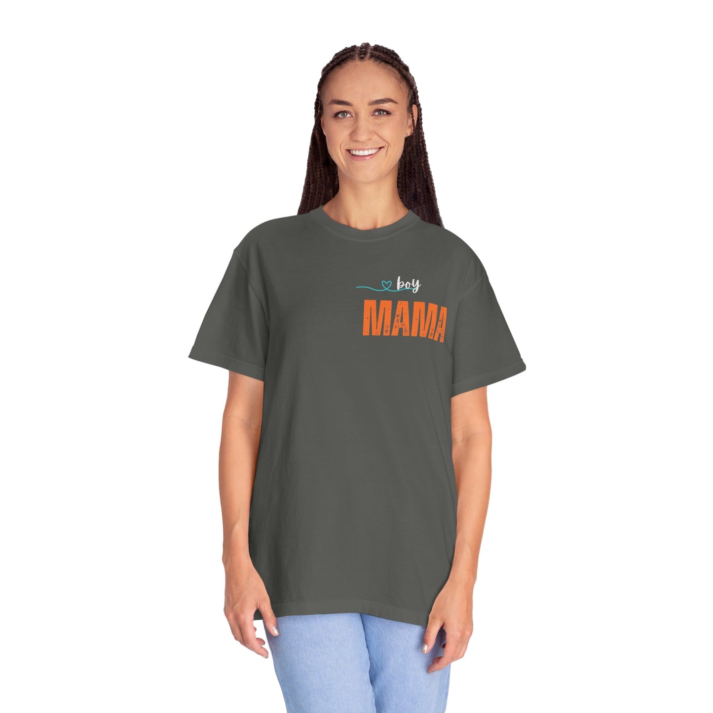 Boy MAMA, Unisex Garment-Dyed T-shirt