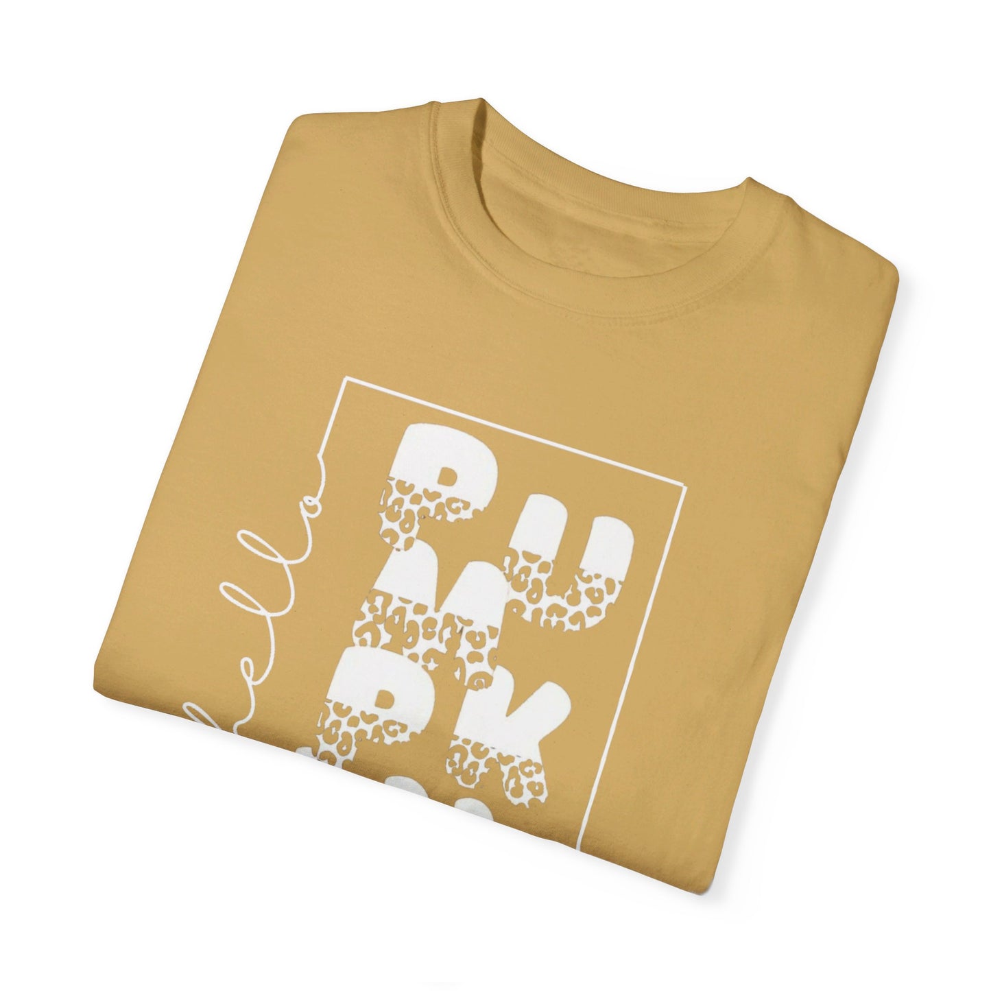 Hello PUMPKIN, Unisex Garment-Dyed T-shirt