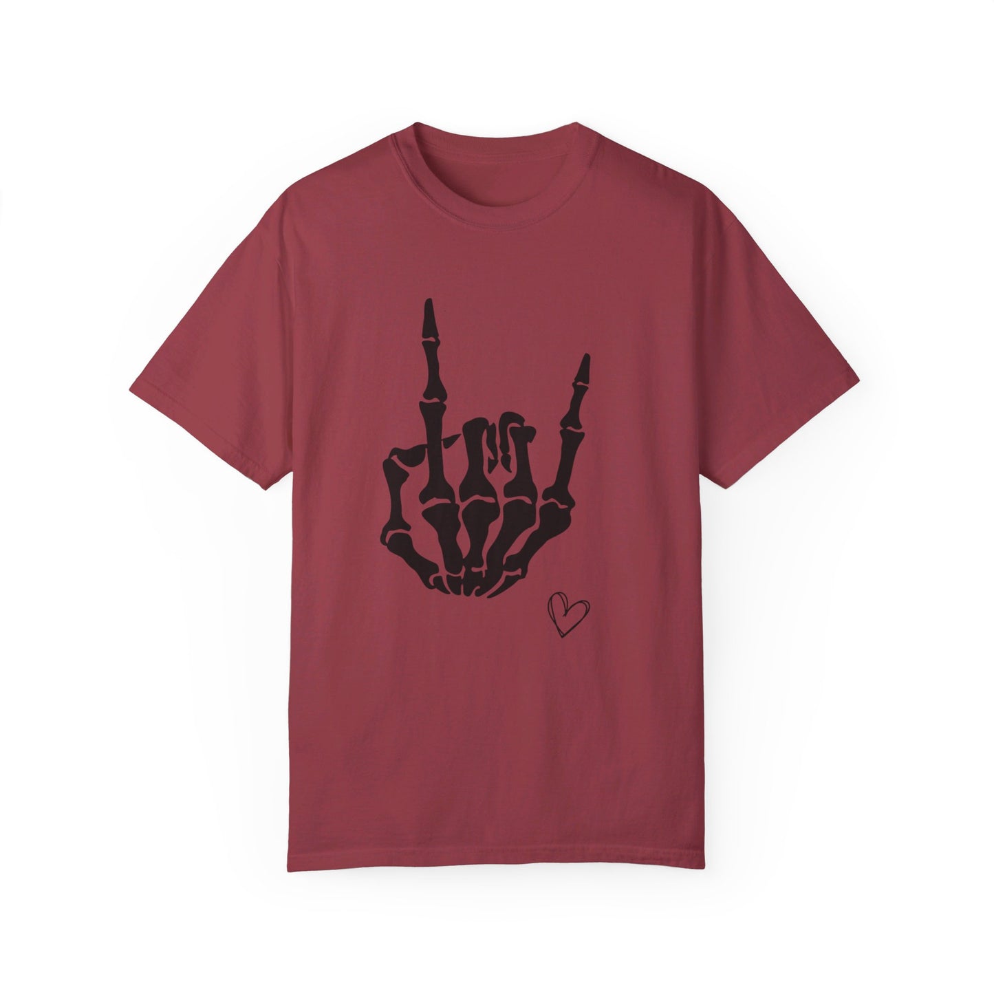 Skeleton Hand, Unisex Garment-Dyed T-shirt