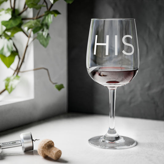 His Wine Glass, 12oz