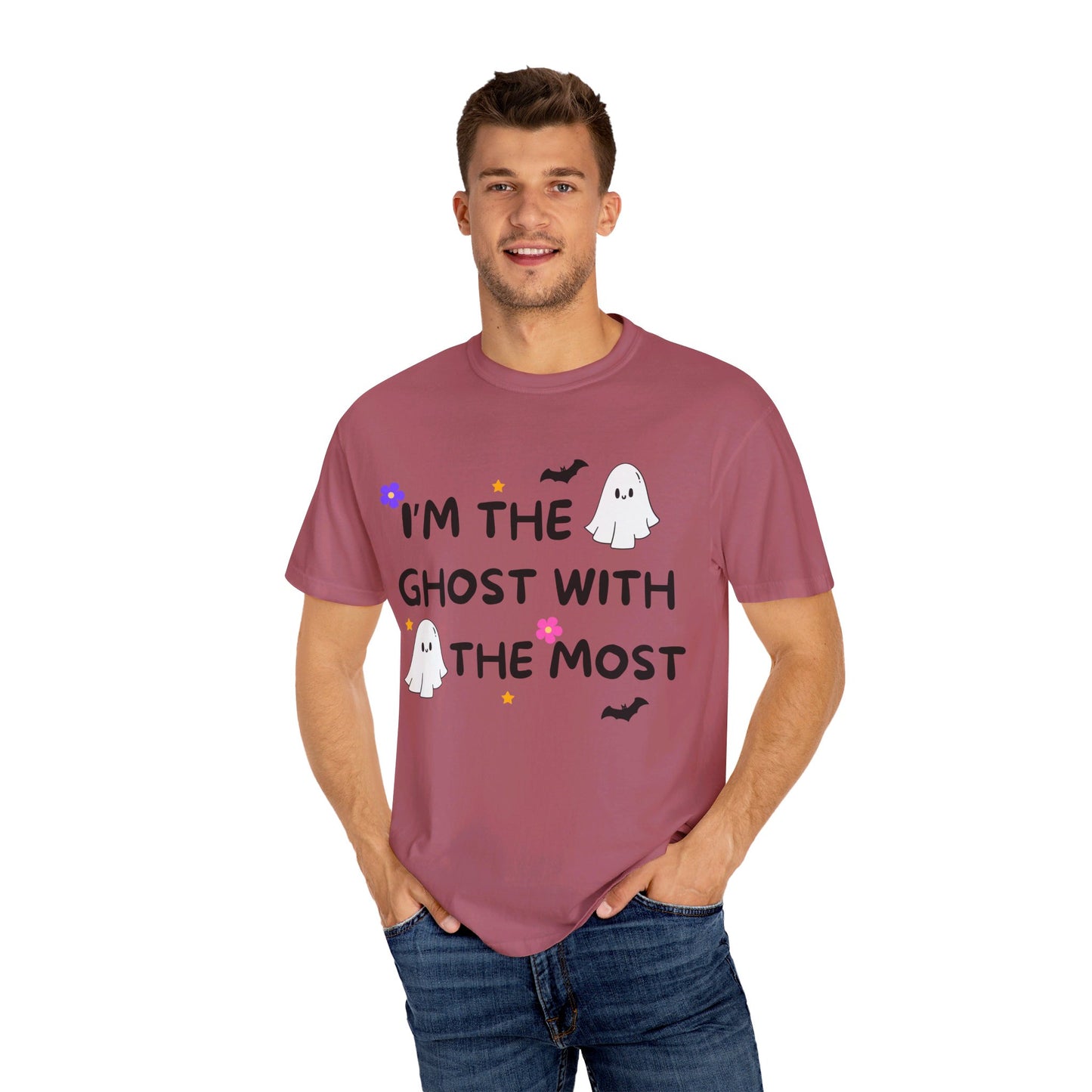 I'm The Ghost With The Most, Unisex Garment-Dyed T-shirt