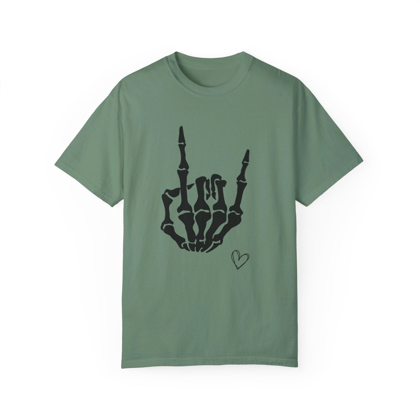 Skeleton Hand, Unisex Garment-Dyed T-shirt