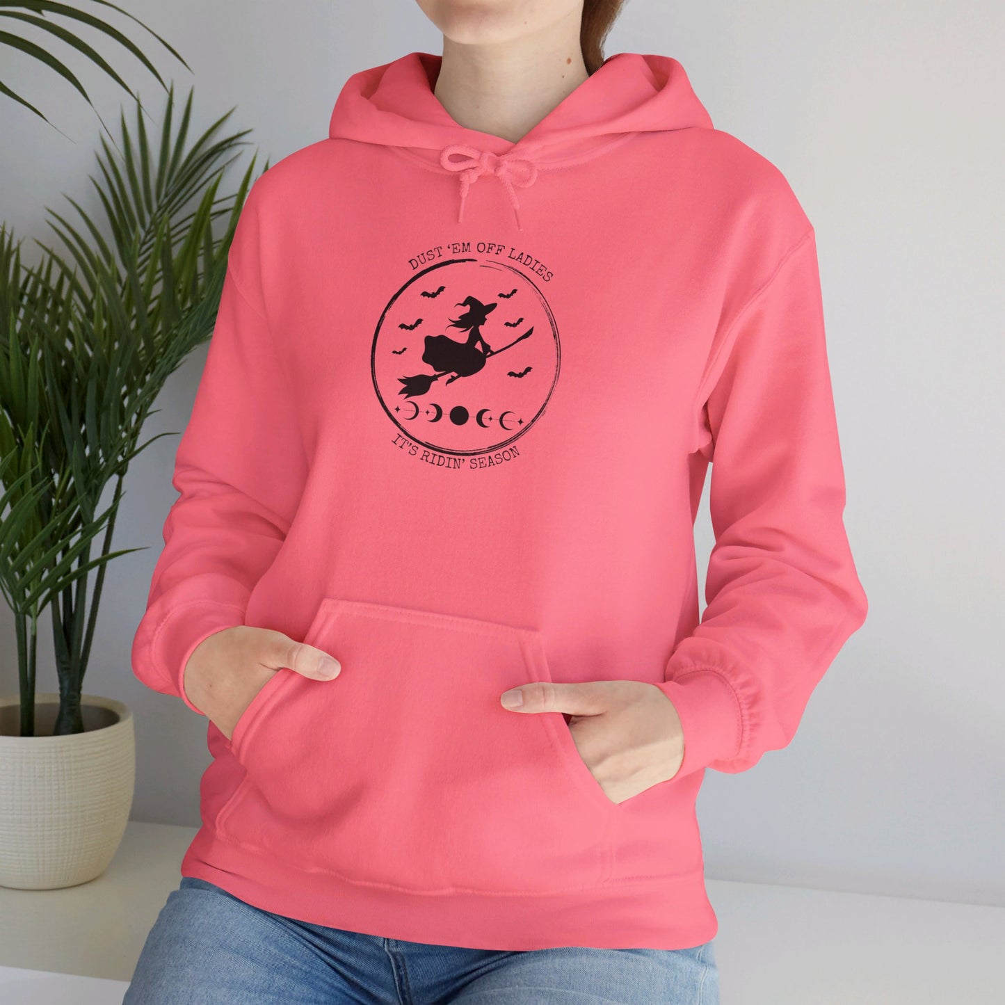 Dust 'Em Off Ladies It's Ridin' Season Sweatshirt,  Unisex Heavy Blend™ Hooded Sweatshirt