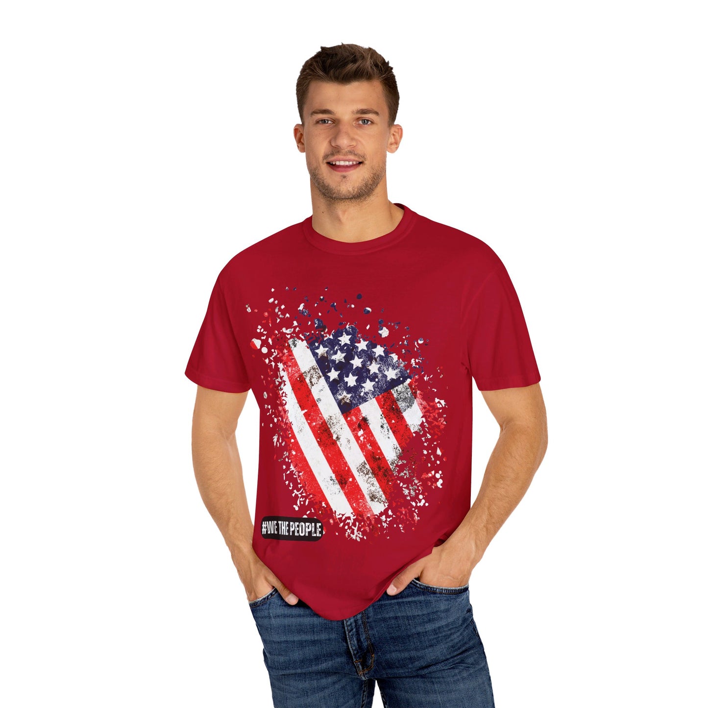 We The People, Unisex Garment-Dyed T-shirt