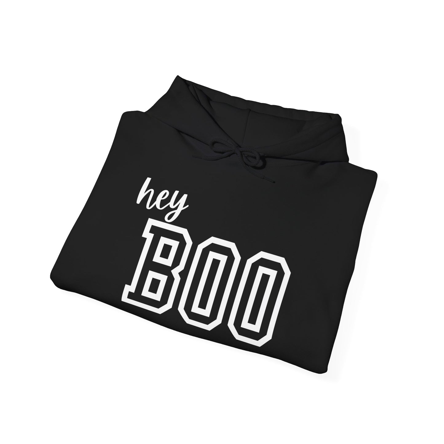 hey BOO Unisex Heavy Blend™ Hooded Sweatshirt