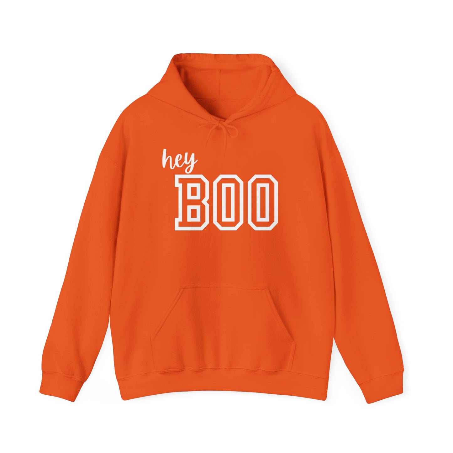 hey BOO Unisex Heavy Blend™ Hooded Sweatshirt