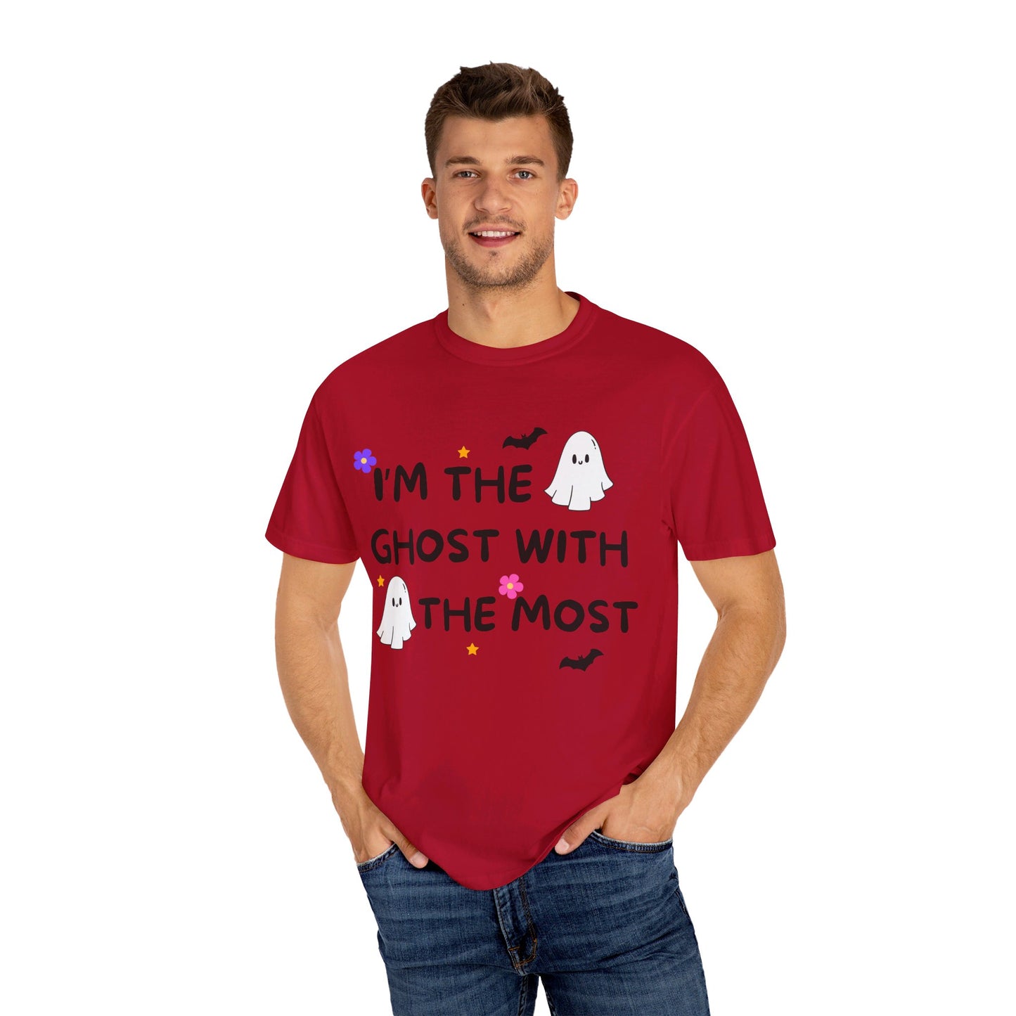 I'm The Ghost With The Most, Unisex Garment-Dyed T-shirt