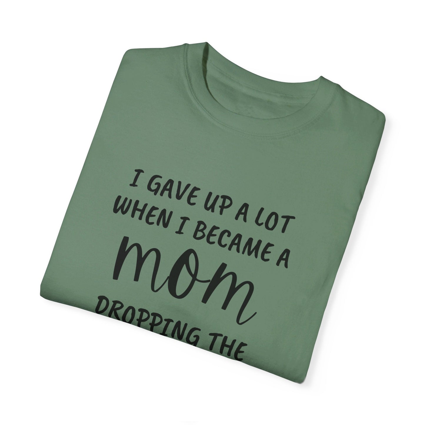 F- BOMB MOM, Unisex Garment-Dyed T-shirt