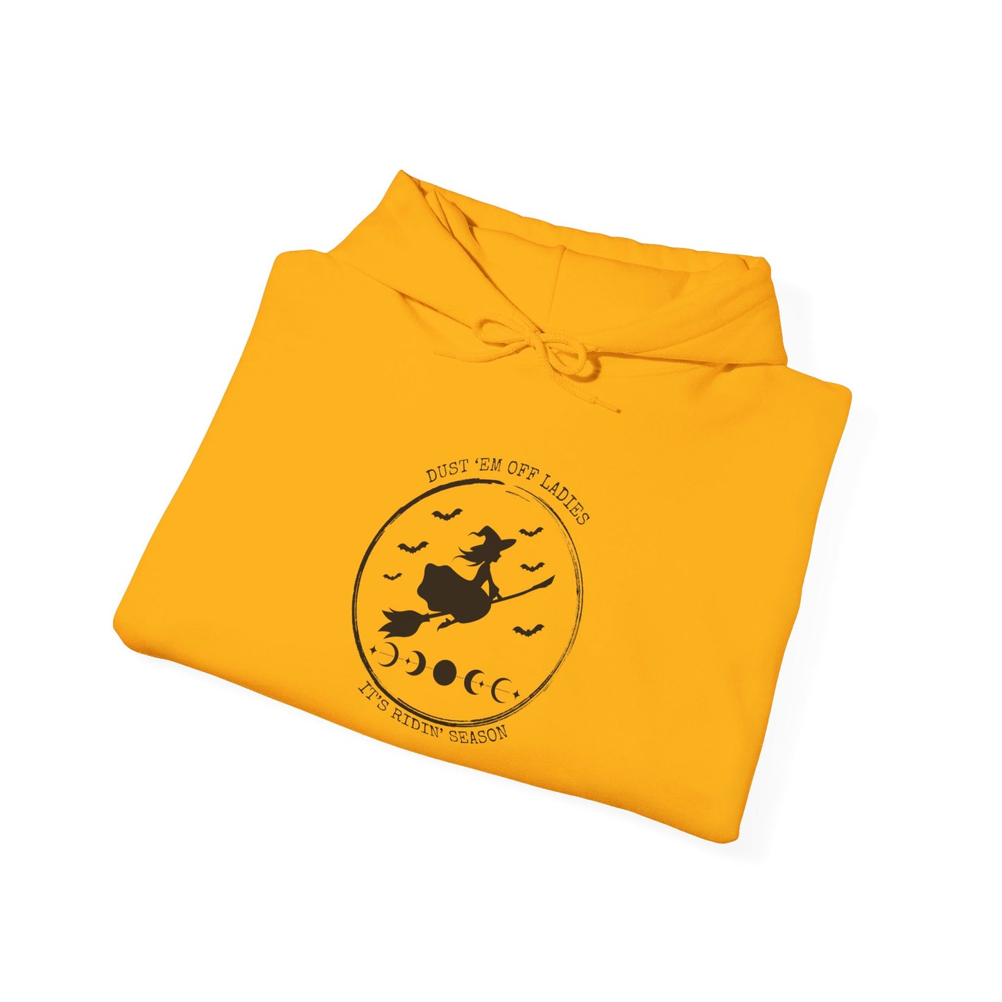 Dust 'Em Off Ladies It's Ridin' Season Sweatshirt,  Unisex Heavy Blend™ Hooded Sweatshirt