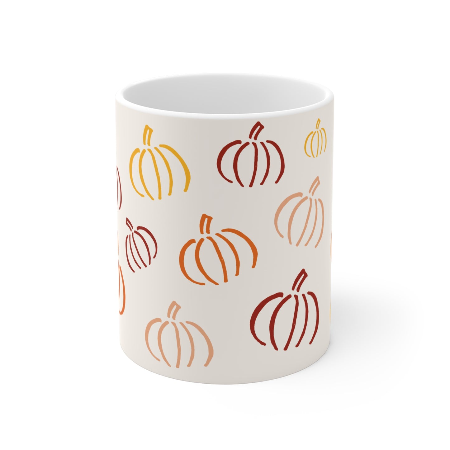 Fall Pumpkins Mug 11oz