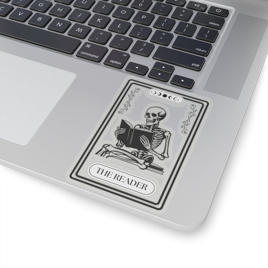 The Reader Tarot Card Sticker, Copy of One More Chapter WB, Kiss-Cut Stickers