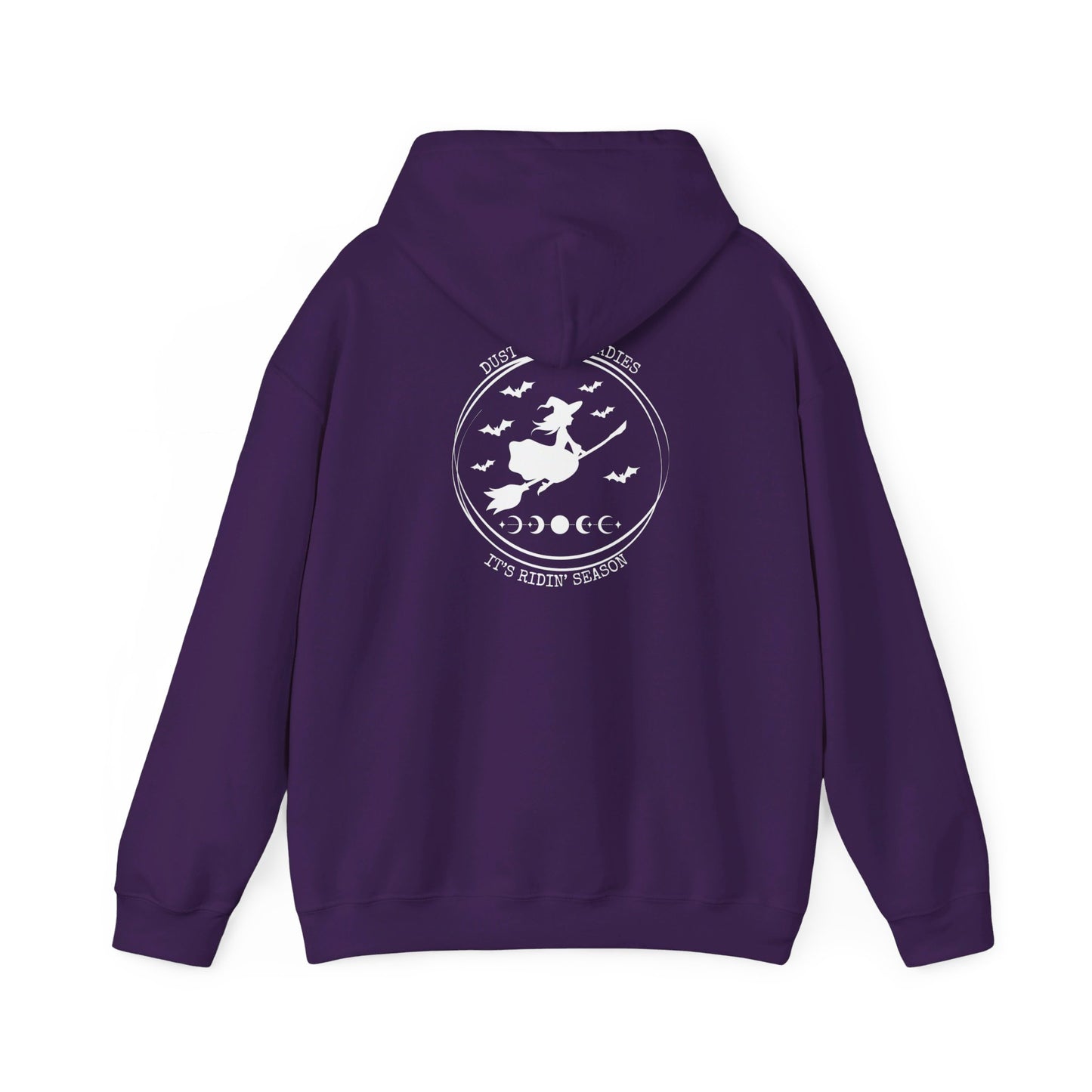 Dust 'Em Off Ladies It's Ridin' Season WFB, Unisex Heavy Blend™ Hooded Sweatshirt