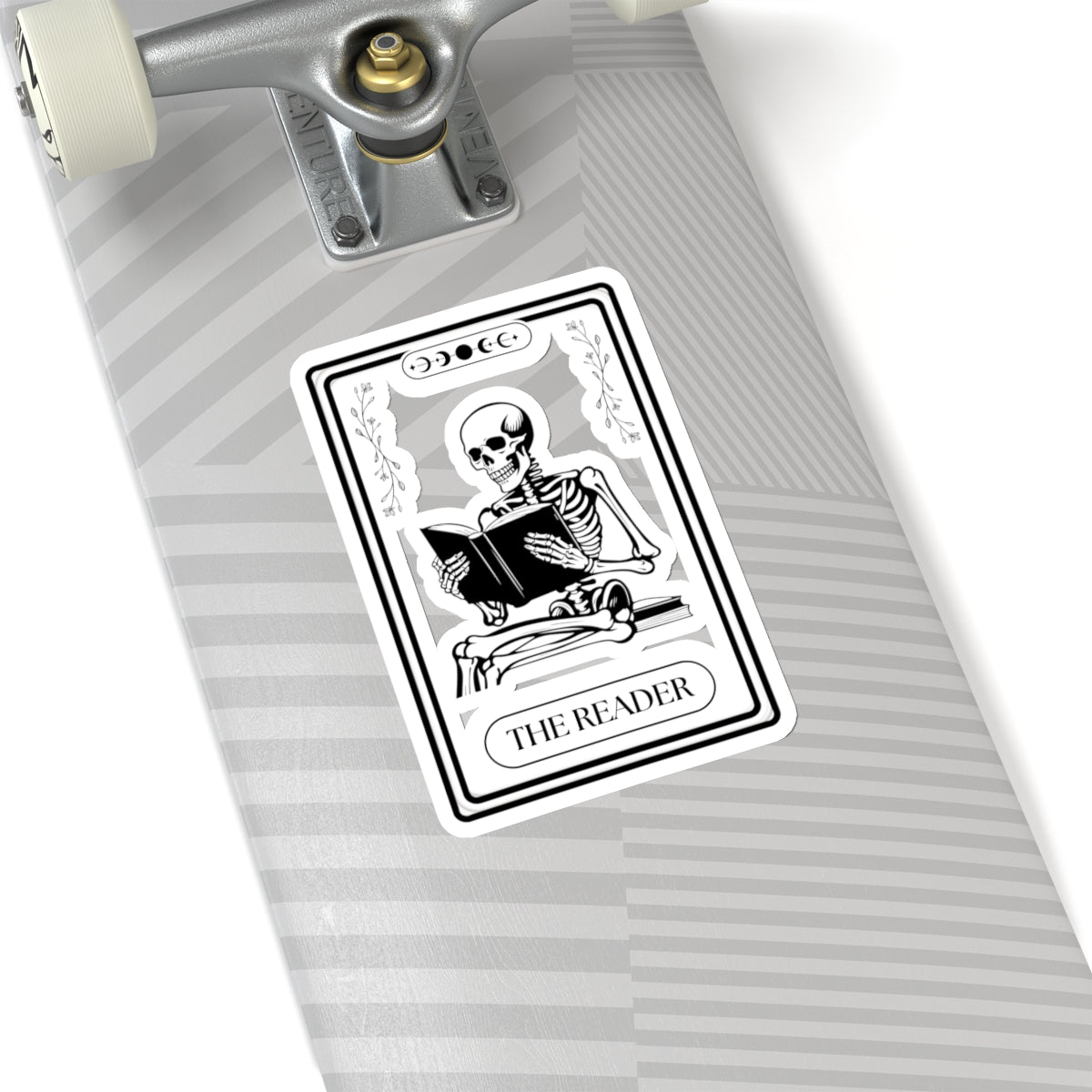 The Reader Tarot Card Sticker, Copy of One More Chapter WB, Kiss-Cut Stickers