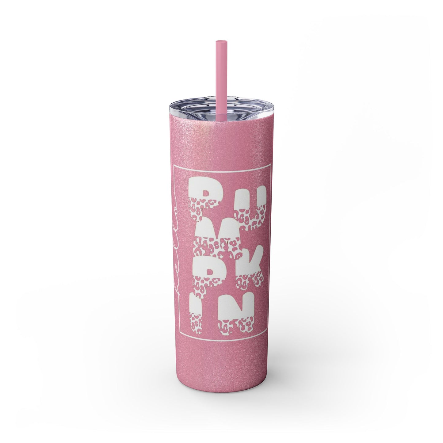 Hello Pumpkin, Skinny Tumbler with Straw, 20oz