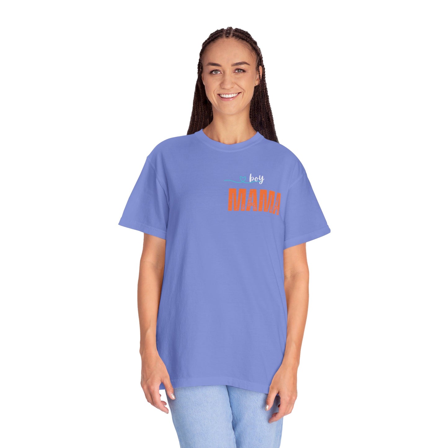 Boy MAMA, Unisex Garment-Dyed T-shirt