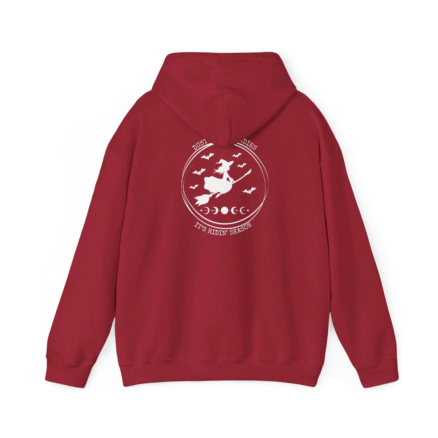 Dust 'Em Off Ladies It's Ridin' Season WFB, Unisex Heavy Blend™ Hooded Sweatshirt