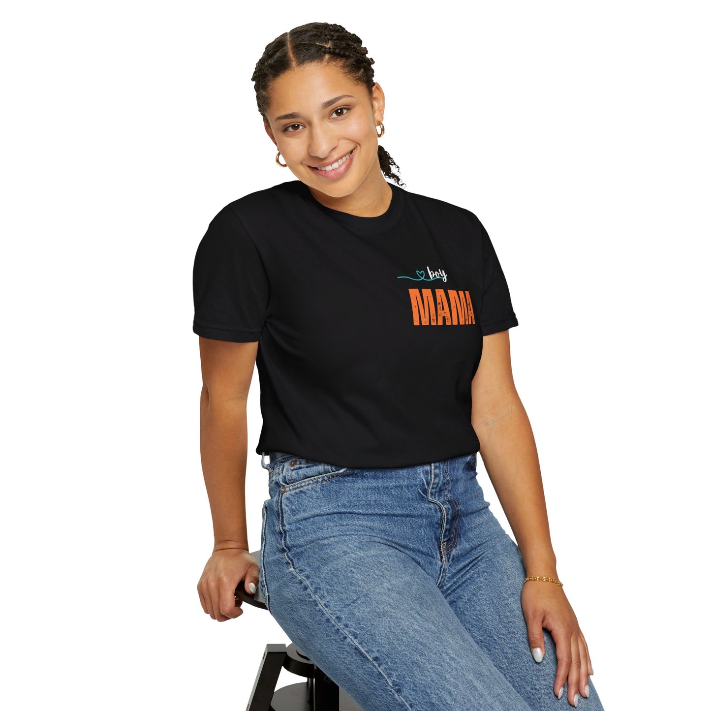 Boy MAMA, Unisex Garment-Dyed T-shirt