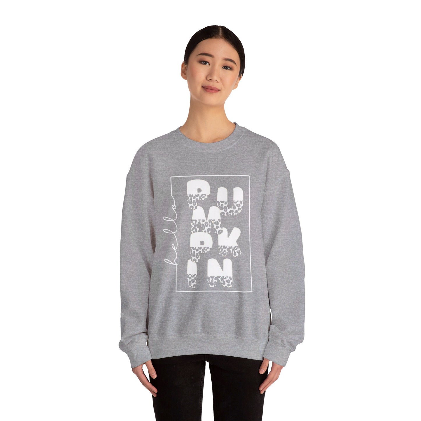 Hello PUMPKIN, Unisex Heavy Blend™ Crewneck Sweatshirt