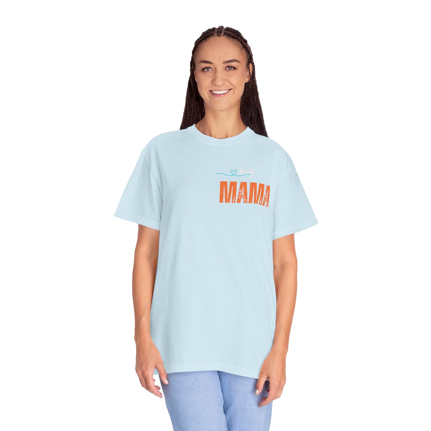 Boy MAMA, Unisex Garment-Dyed T-shirt