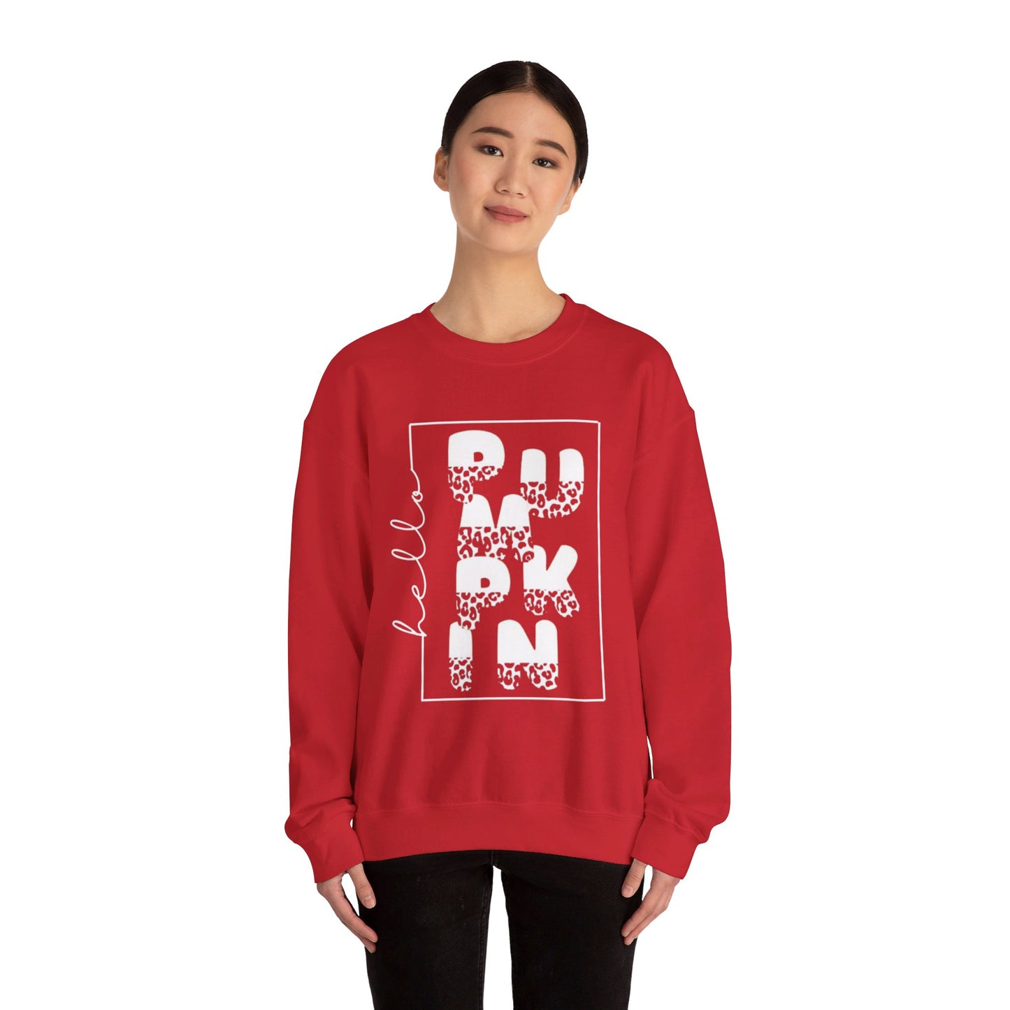 Hello PUMPKIN, Unisex Heavy Blend™ Crewneck Sweatshirt