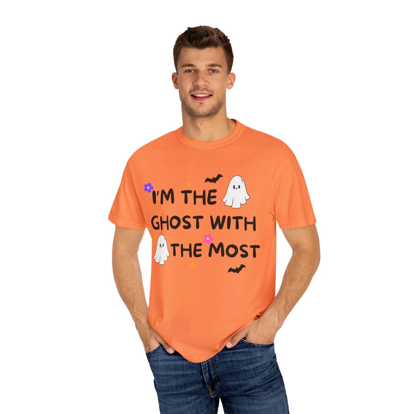 I'm The Ghost With The Most, Unisex Garment-Dyed T-shirt