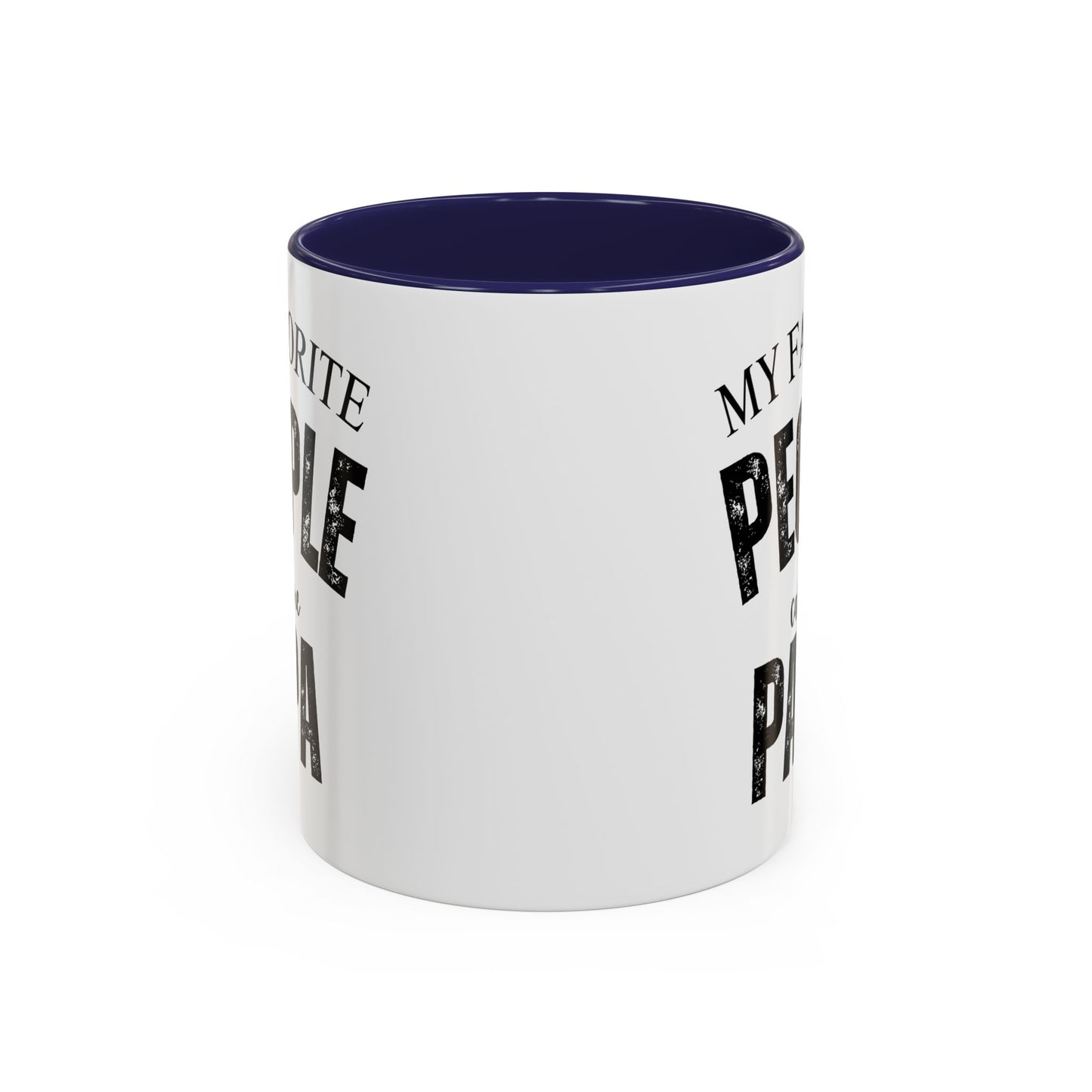 My Favorite People Call Me PAPA, Accent Coffee Mug (11, 15oz)